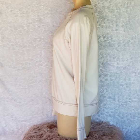 Eddie Bauer Cream Color Sweatshirt Size Small - Picture 2 of 5